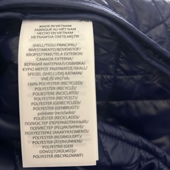 Ralph Lauren X quilted navy zipper golf skirt medium - Picture 6 of 6